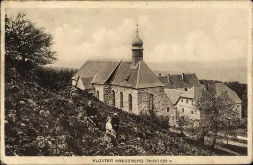 Ak Klosterkreuzberg Bischofsheim an der Rhön, Kloster Kreuzberg