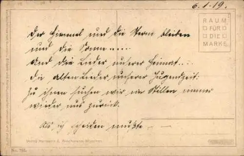 Künstler Ak Schiestl, Matthäus, Die Legende, Kirche, Maria