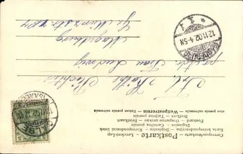 Ak Kinder als Erwachsene, Junge im Frack