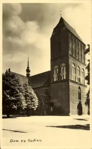 Foto Ak Güstrow in Mecklenburg, Dom