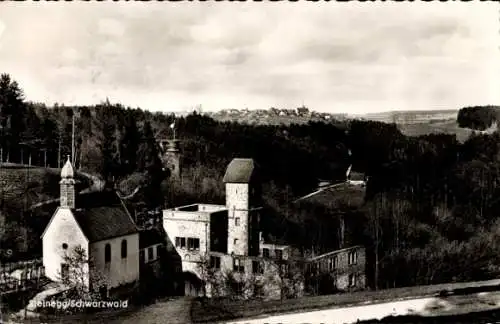 Ak Steinegg Neuhausen im Enzkreis Schwarzwald, Burg, Kapelle