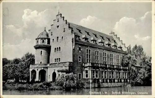 Ak Gladbeck im Ruhrgebiet Westfalen, Wasserschloss Wittringen