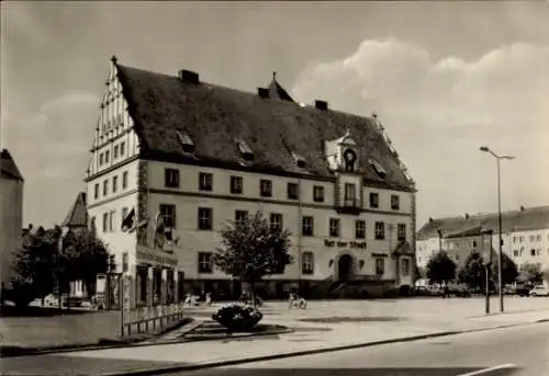 Ak Eilenburg an der Mulde, Rathaus