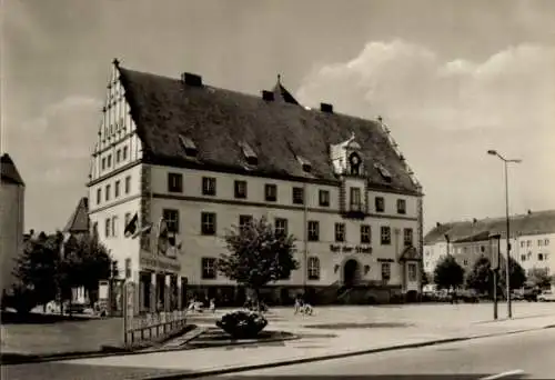 Ak Eilenburg an der Mulde, Rathaus