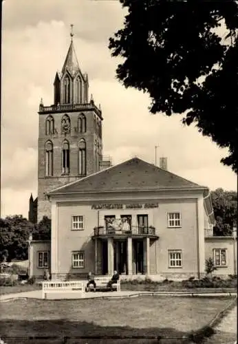 Ak Pasewalk in Mecklenburg Vorpommern, Filmtheater Maxim Gorki, Kino