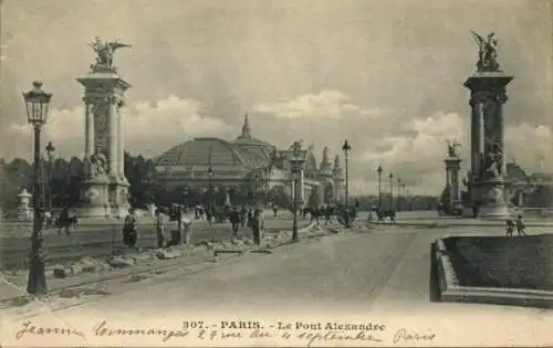 Ak Paris VIII, Pont Alexandre III