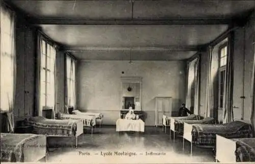 Ak Paris VIIIe Élysée, Lycee Montaigne, Krankenstation