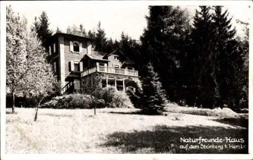 Ak Hersbruck in Mittelfranken, Naturfreunde Haus auf dem Steinberg