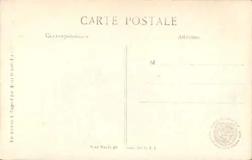 Ak Betz Oise, Grand Rue, Ruine eines Geschäftshauses, Trümmer, Krieg 1914-1915