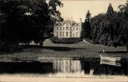 Ak Bagnoles de l'Orne Orne, Schloss