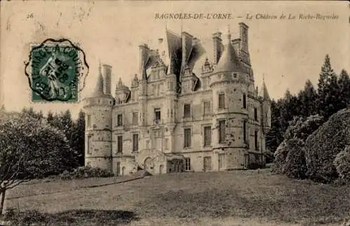Ak Bagnoles de l'Orne Orne, Schloss