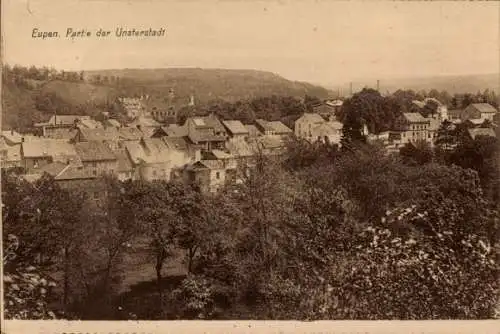 Ak Eupen Wallonien Lüttich, Unterstadt