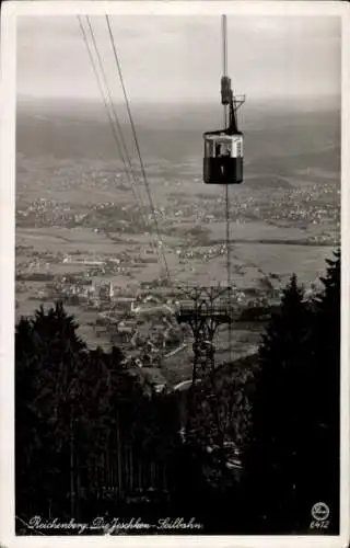 Ak Ještěd Jeschken Region Reichenberg, Seilbahn