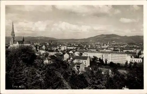 Ak Linz an der Donau Oberösterreich, Panorama