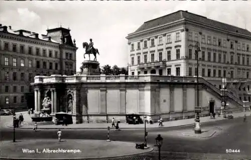 Ak Wien 1 Innere Stadt, Albrechtsrampe