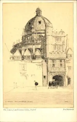 Künstler Ak Oxford Oxfordshire England, Radcliffe Camera