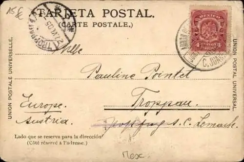 Ak Mexico, Vendedores de Canastas, Korbverkäufer