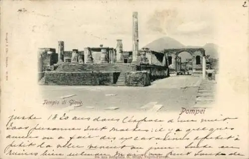 Ak Pompeji Pompei Campania, Tempio di Giove