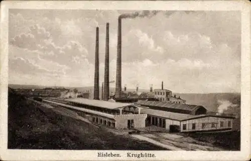 Ak Lutherstadt Eisleben, Krughütte