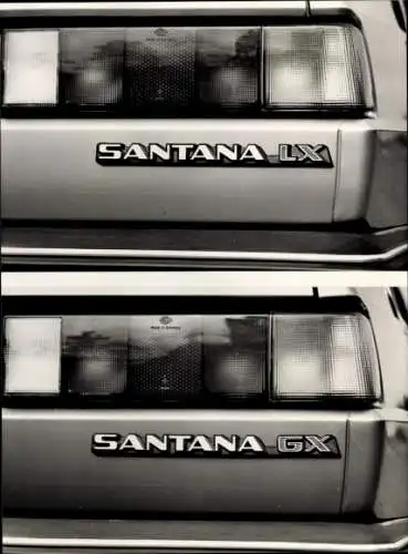 Foto Autos, VW-Werkfoto, Santana LX, Santana GX