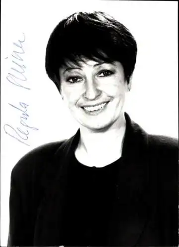 Ak Schauspielerin Regula Steiner, Portrait, Autogramm