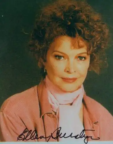 Ak Schauspielerin Ellen Burstyn, Portrait, Autogramm