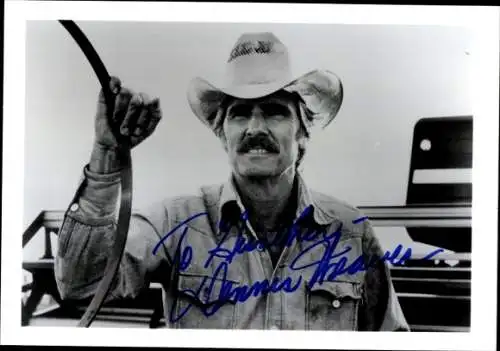 Ak Schauspieler Dennis Weaver, Portrait, Autogramm