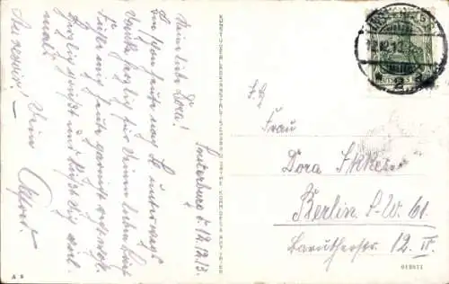 Ak Tschernjachowsk Insterburg Ostpreußen, am Garwehnschen Teich