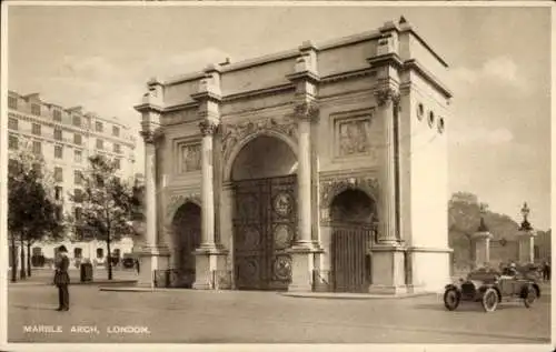 Ak London City England, Marble-Arch