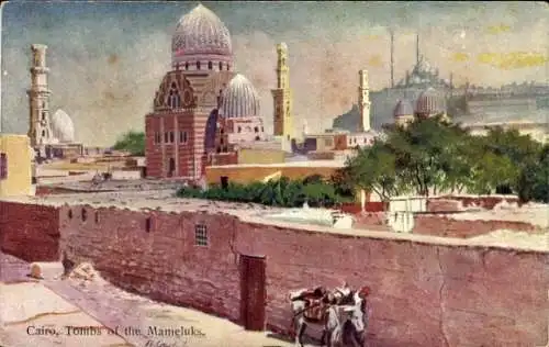 Künstler Ak C., R., Cairo Kairo Ägypten, Mameluckengräber