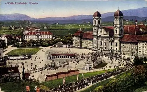 Ak Einsiedeln Kanton Schwyz Schweiz, Kloster