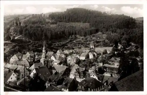 Ak Monschau Montjoie in der Eifel, Gesamtansicht