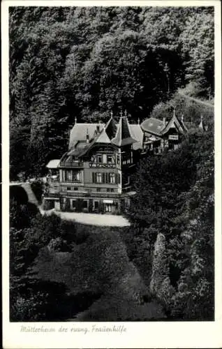 Ak Eppstein im Taunus, Mütterheim der evangelischen Frauenhilfe, Luftbild