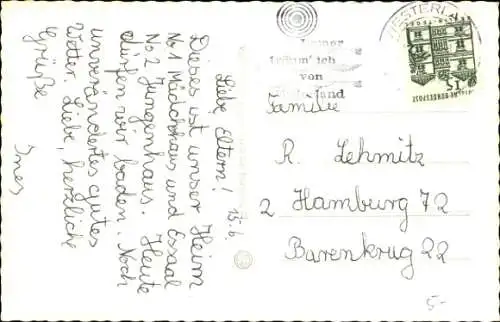 Ak Wenningstedt auf Sylt, Schülerheim