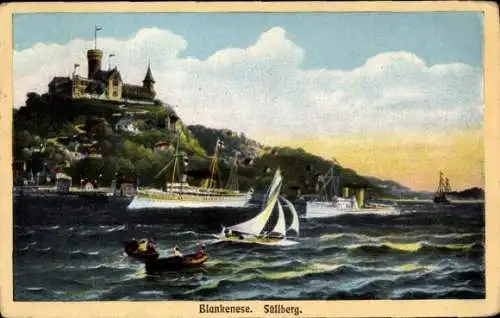 Ak Hamburg Altona Blankenese, Süllberg