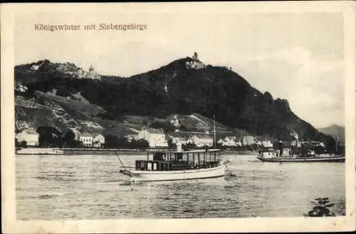 Ak Königswinter am Rhein, Siebengebirge