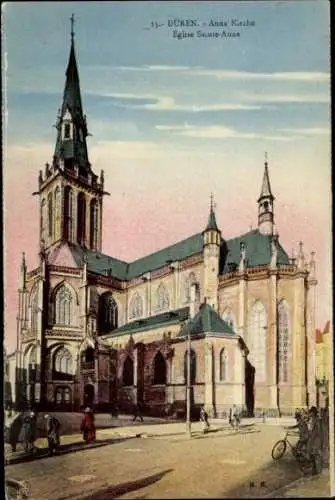 Ak Düren im Rheinland, Annakirche