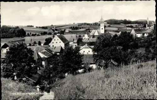 Ak Schwarzach in Niederbayern, Gesamtansicht