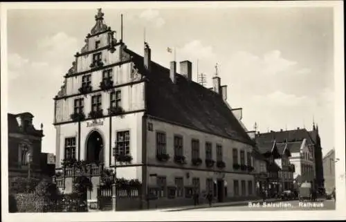 Ak Bad Salzuflen in Lippe, Rathaus