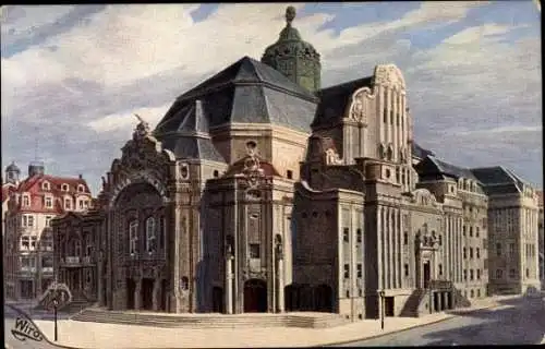 Ak Elberfeld Wuppertal, Thalia Theater, WIRO 2402A