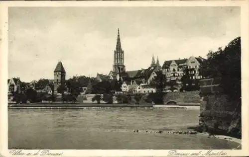 Ak Ulm an der Donau, Münster