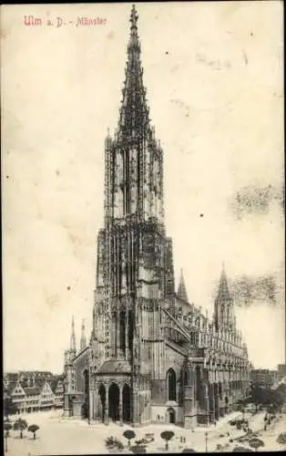 Ak Ulm an der Donau, Münster