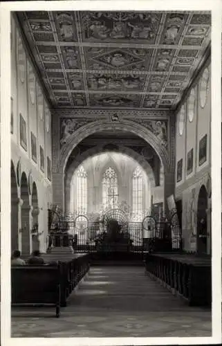 Ak Mittelzell Insel Reichenau im Bodensee, Kloster Reichenau, Innenansicht