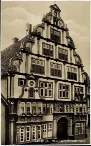 Ak Lemgo in Lippe, Hexenbürgermeisterhaus