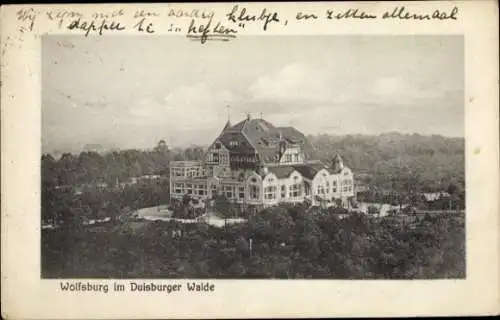 Ak Duisburg im Ruhrgebiet, Wolfsburg, Kurhaus