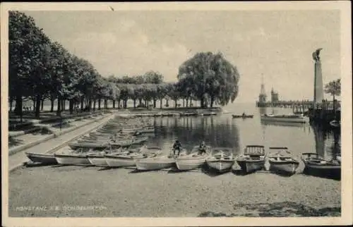 Ak Konstanz am Bodensee, Gondelhafen