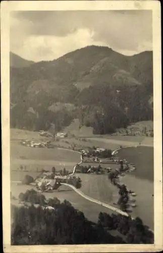 Ak Schliersee in Oberbayern, Panorama
