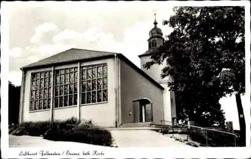 Ak Falkenstein Königstein im Taunus Hessen, Die katholische Kirche