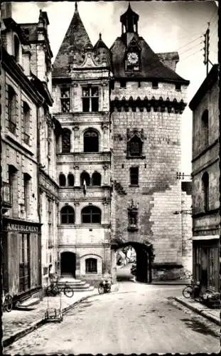 Ak Loches Indre-et-Loire, Porte Picois, Rathaus