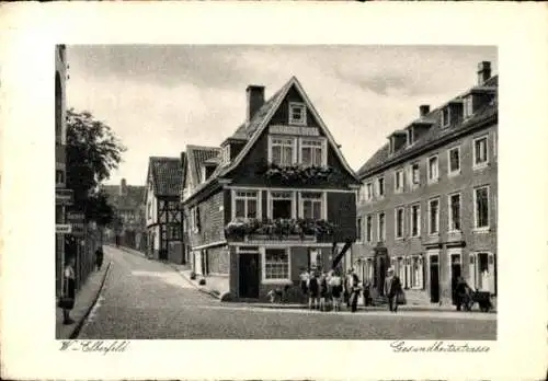 Ak Elberfeld Wuppertal, Gesundheitsstraße, Bierhaus Risse